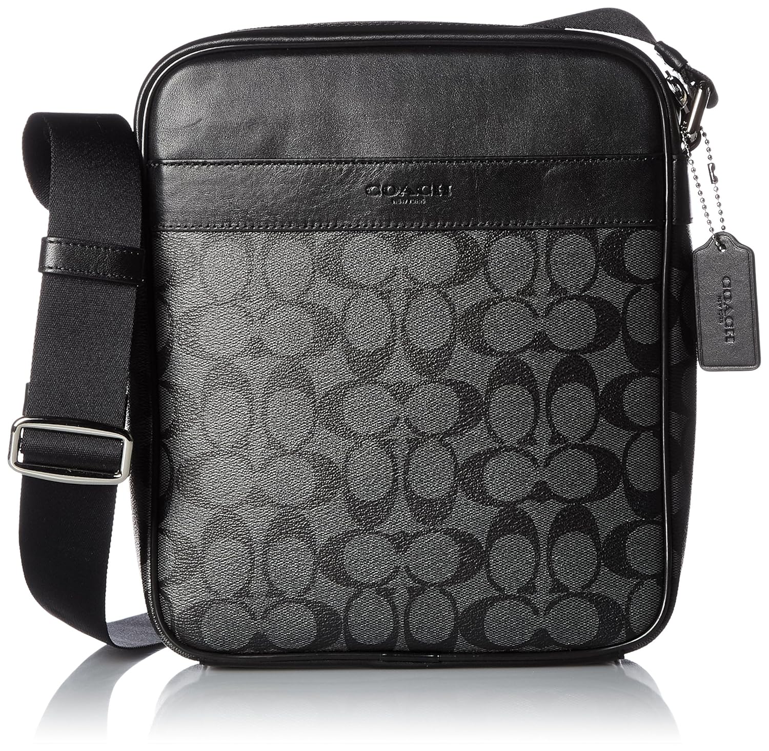 coach charles flight bag in signature