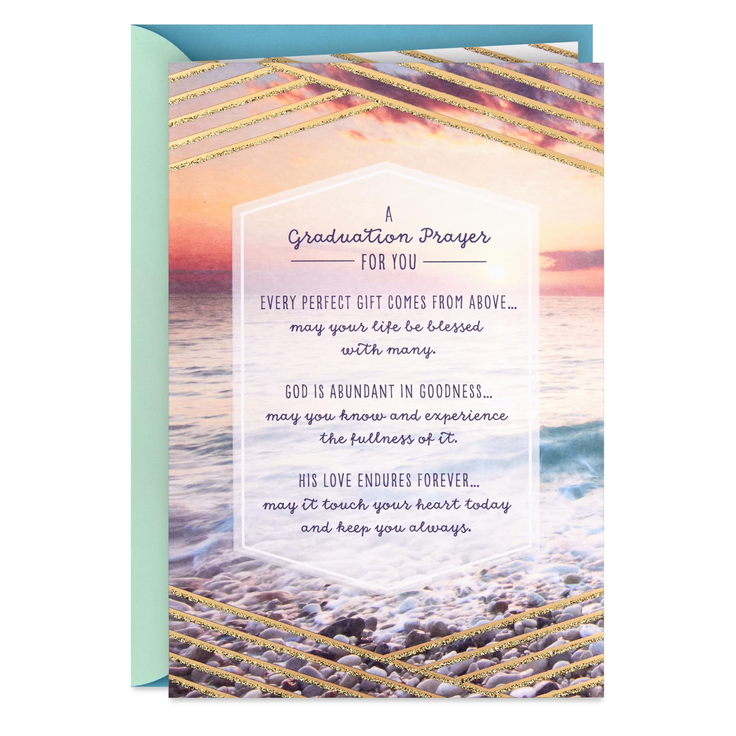 Hallmark DaySpring Religious Graduation Card (Graduation Prayer)