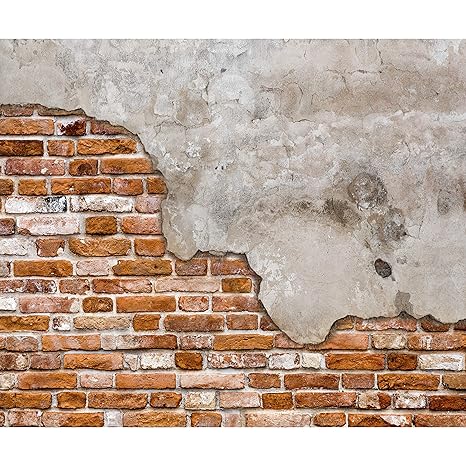 decomonkey Fototapete Steinwand Steine 350x256 cm XXL Design Tapete Fototapeten Tapeten Wandtapete moderne Wand Schlafzimmer 