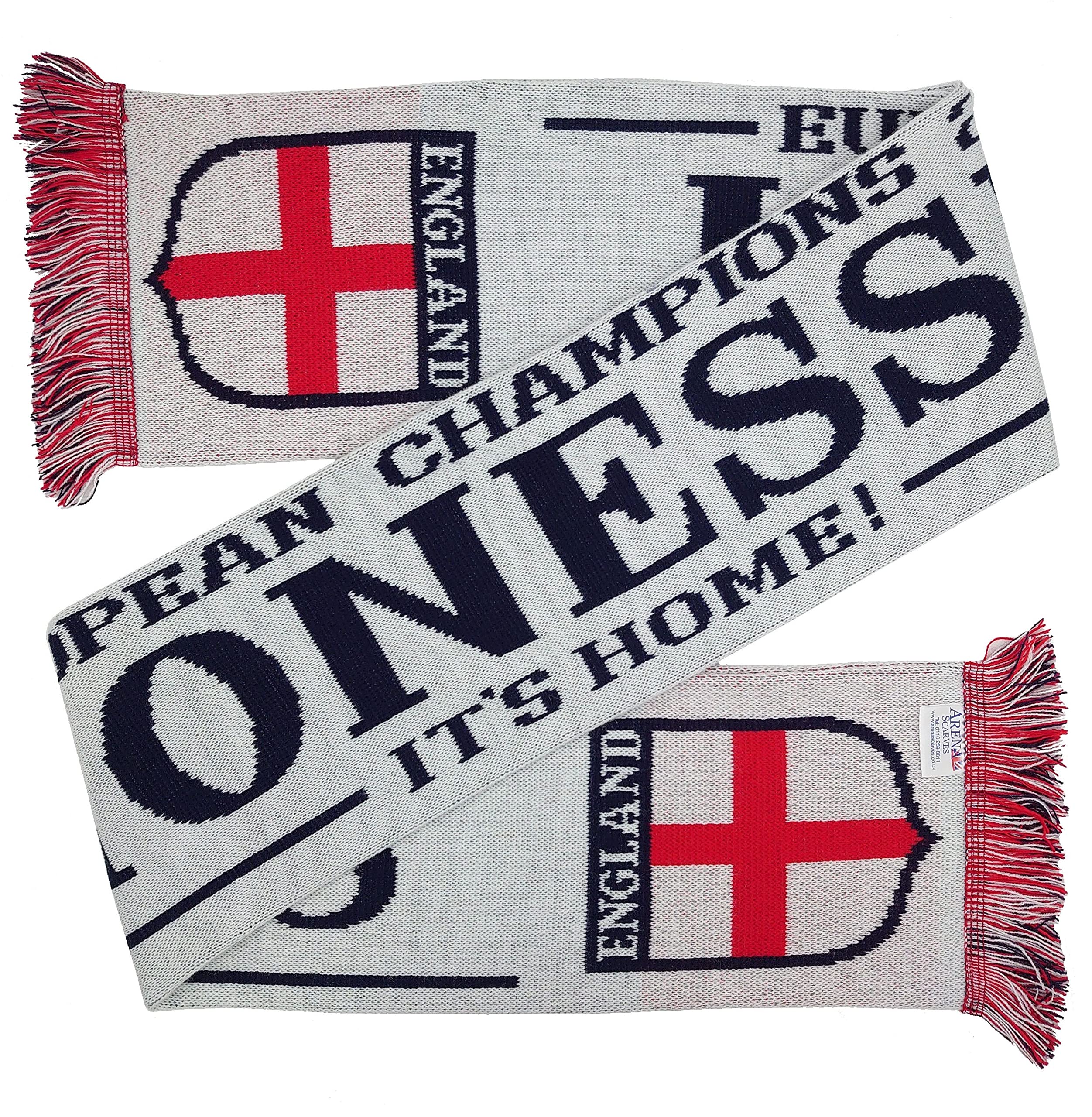 England Lioness European Back 2 Back Champions Scarf - 2022 and 2025