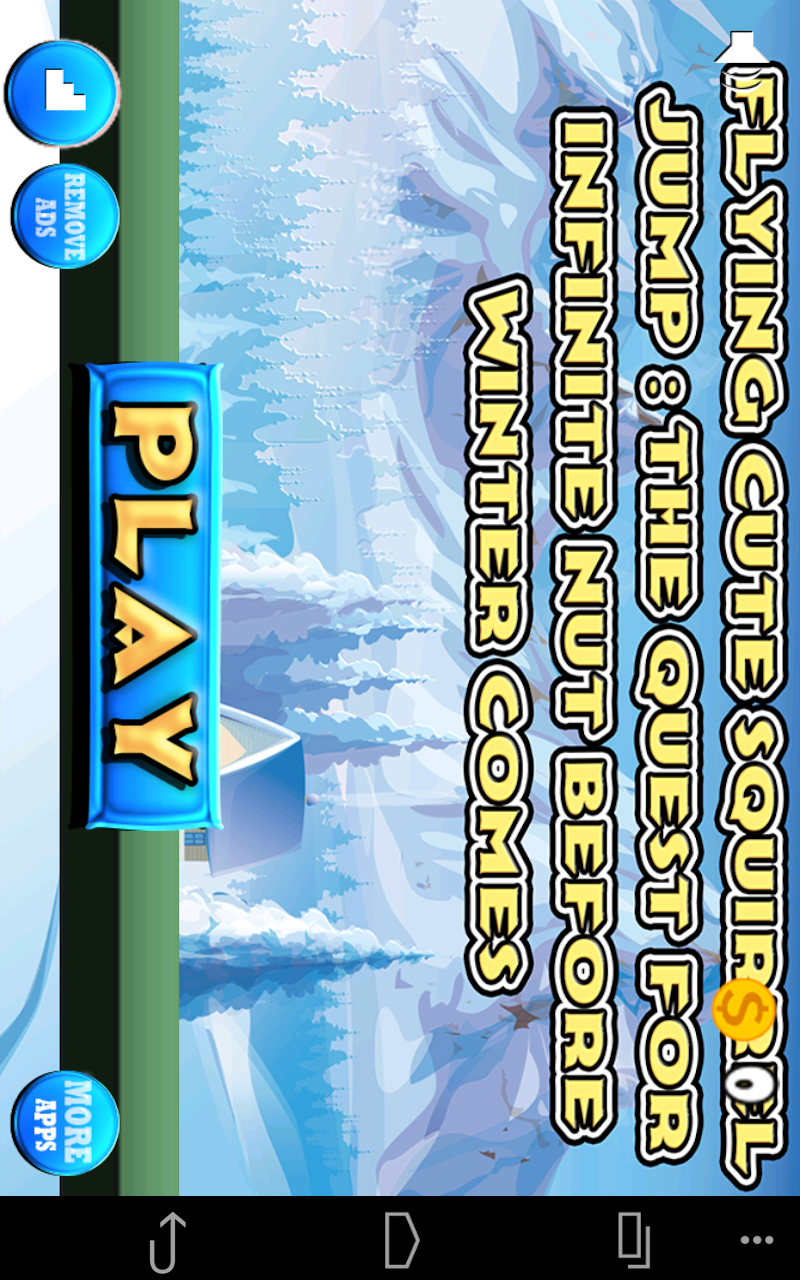 Flying Cute Squirrel Jump : The quest for infinite nut before winter comes - Gold Edition