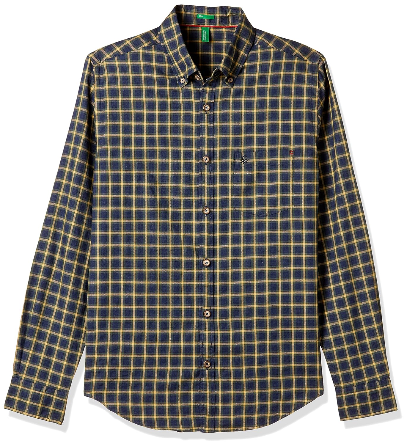 united colors of benetton men's dress shirt