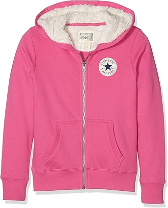 converse hoodie pink