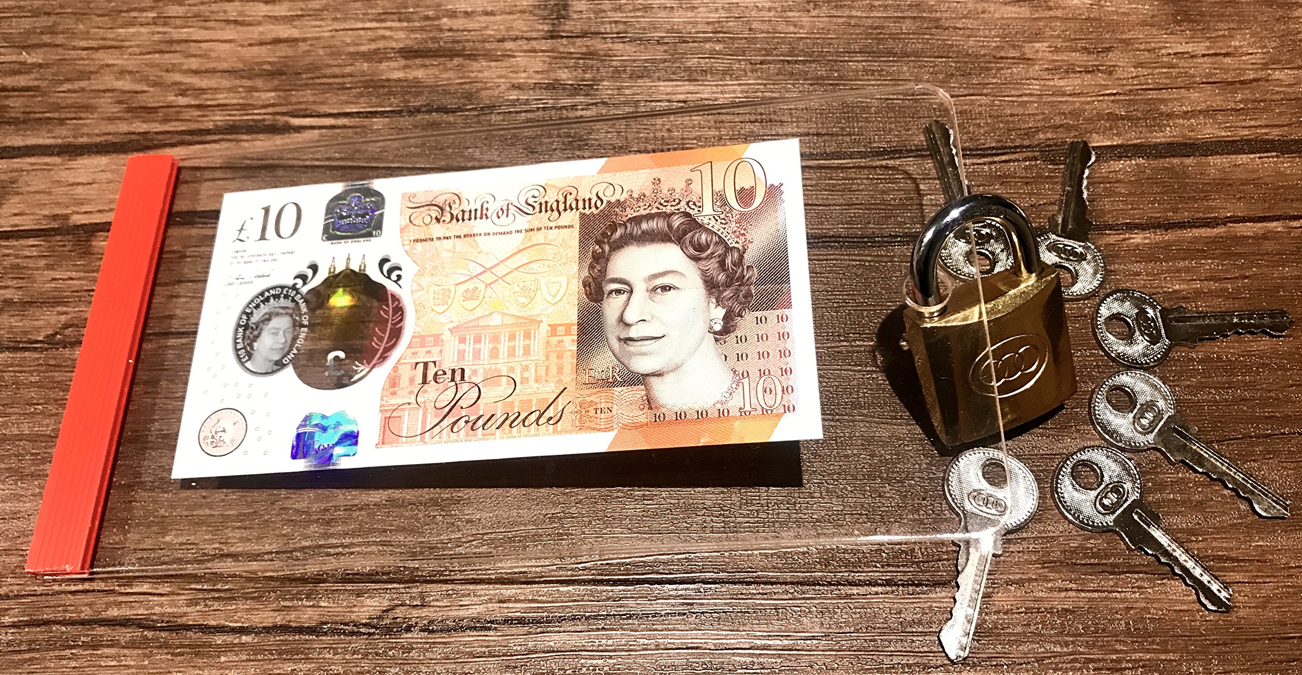 WONDER LOCK - CROOK LOCK - Mentalism Magic Trick [with 5 keys]