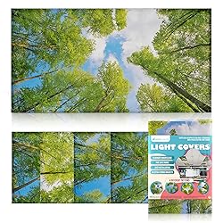 Magnetic Tree Cover for Fluorescent Or LED Fixture