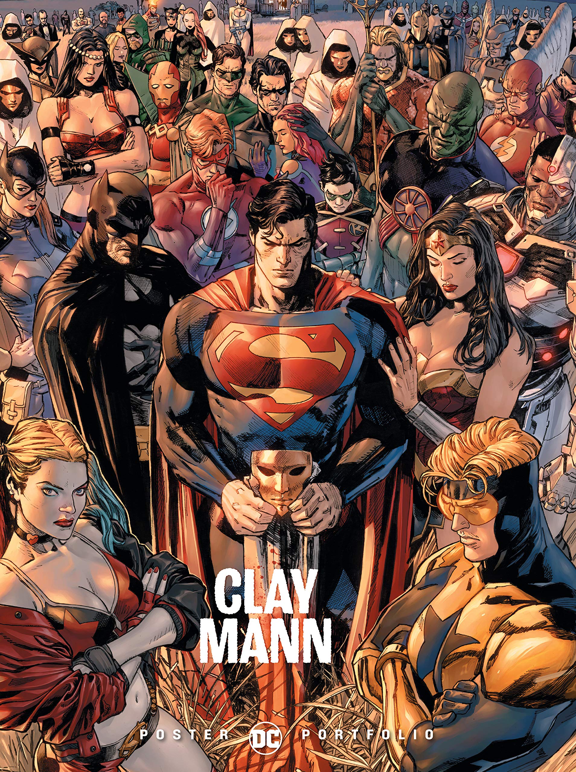 DC Poster Portfolio: Clay Mann : Mann, Clay: Amazon.fr: Livres