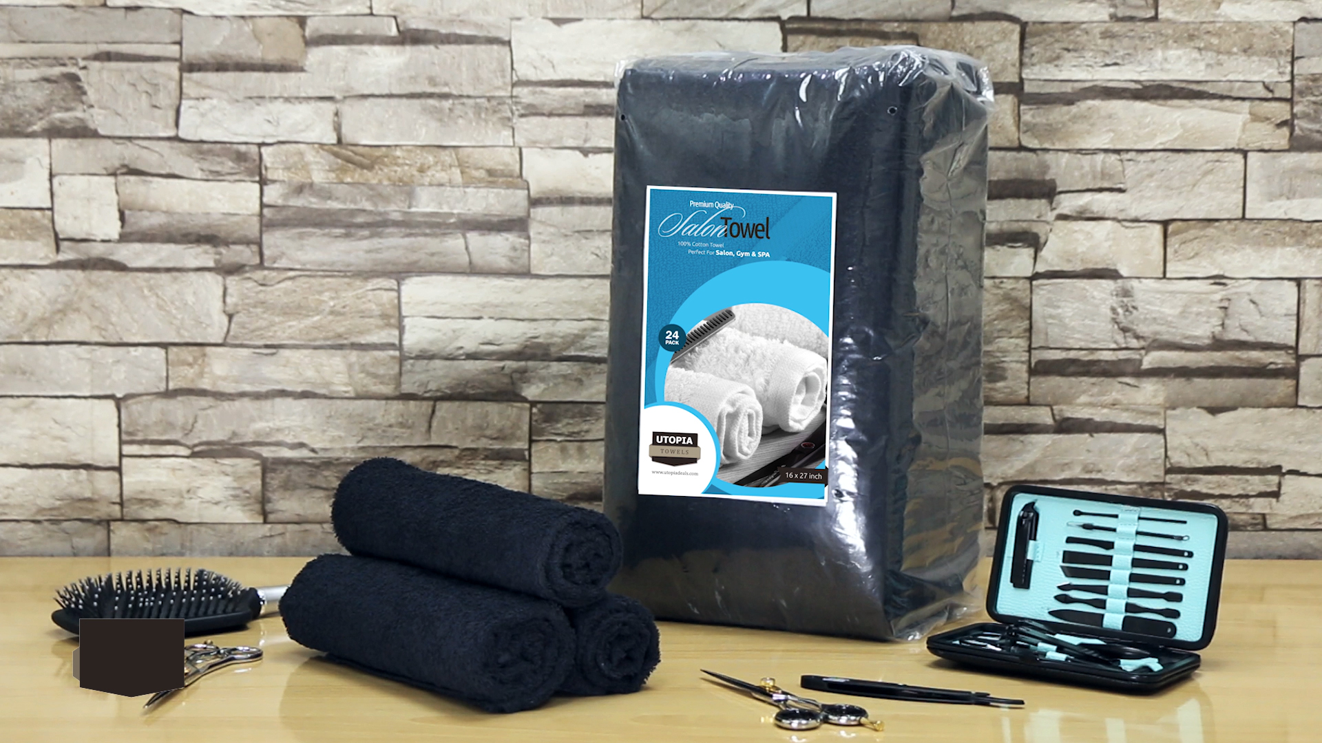 6 Utopia+Towels+Cotton+Salon+Absorbency