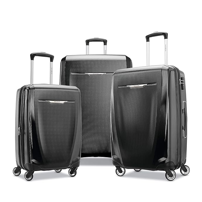 Samsonite 新秀丽 winfield 3 DLX系列 20寸+25寸+28寸 PC拉杆箱套装 5.1折$288.49 海淘转运到手约￥2934 中亚Prime会员免运费直邮到手约￥2260