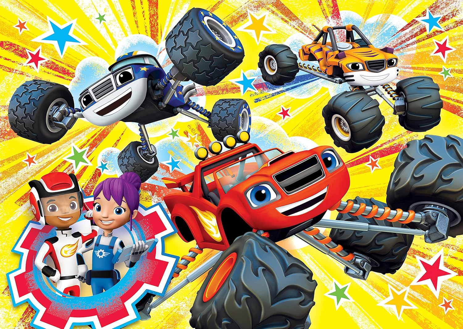 Clementoni Puzzle Maxi Blaze And The Monster Machines 24 Clementoni Puzzle Maxi Blaze And The Monster Machines 24 Pezzi Amazon Giochi e giocattoli