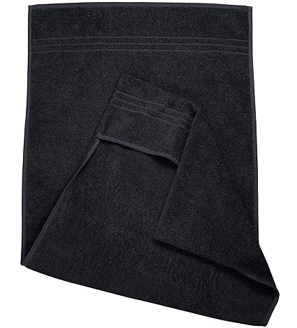 KTX7 Fitness-Handtuch / Sporthandtuch V.2 (Schwarz)