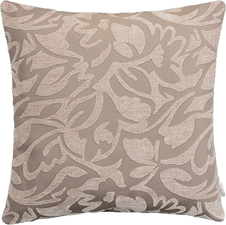 Brandsseller Jacquard Deko Kissen Zierkissen Couchkissen Sofakissen Motivkissen Mit Fullung Grosse Ca 40x40 Cm Farbe Taupe Grau Amazon De Kuche Haushalt
