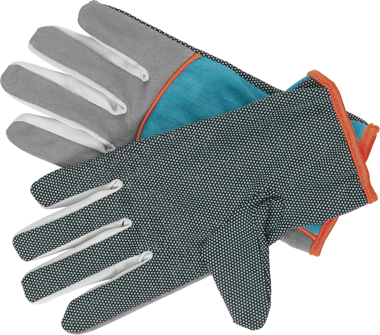 Gardena Planting and Maintenance Glove Size 8/M, Grey/Blue/Orange, 30x20x20 cm - Image 3