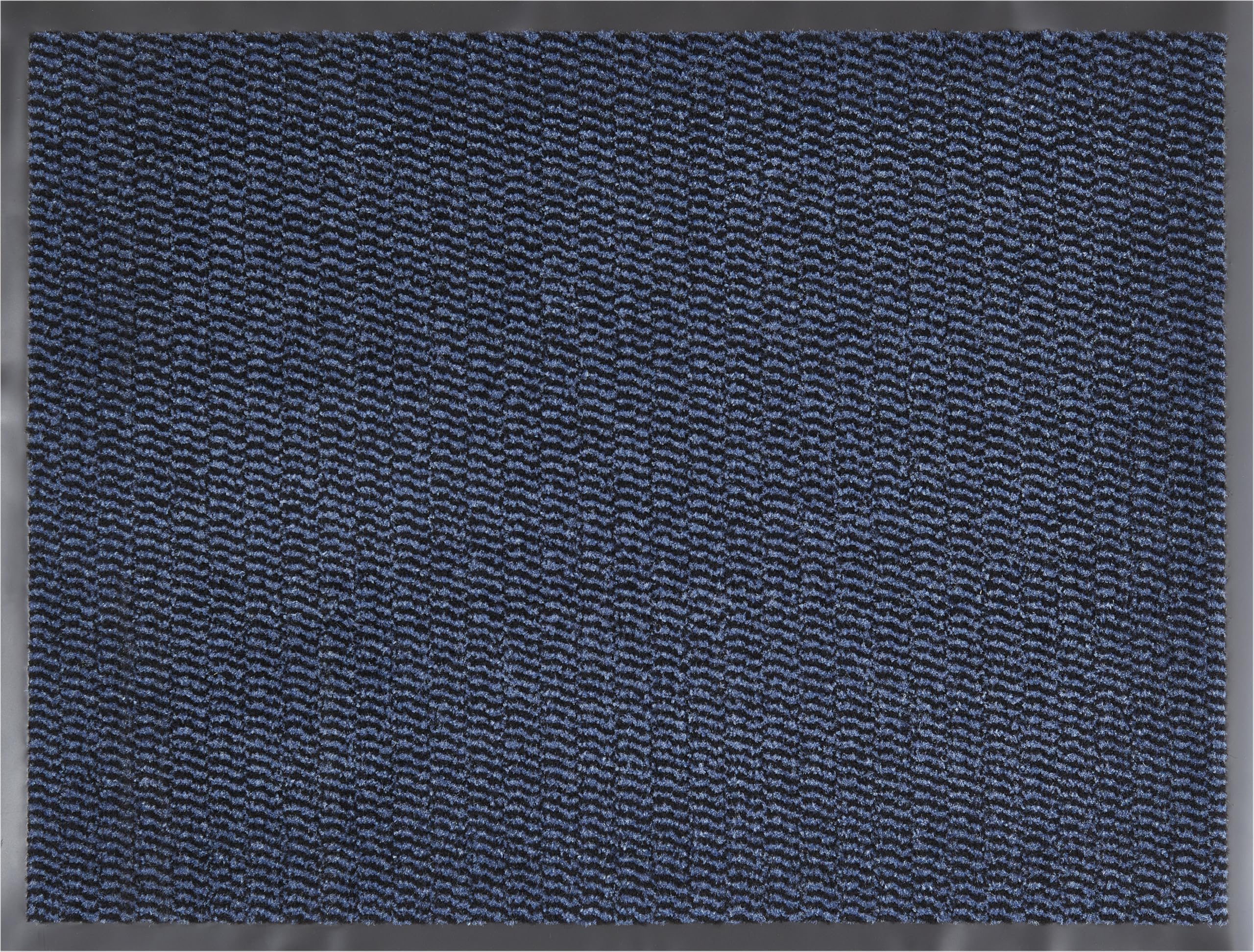 Andiamo Easy Doormat, Dirt Trapper for House Entrance, Flexible Use Inside, Covered Outdoor Areas or as Shoe Mat, 80 x 120 cm, Blue