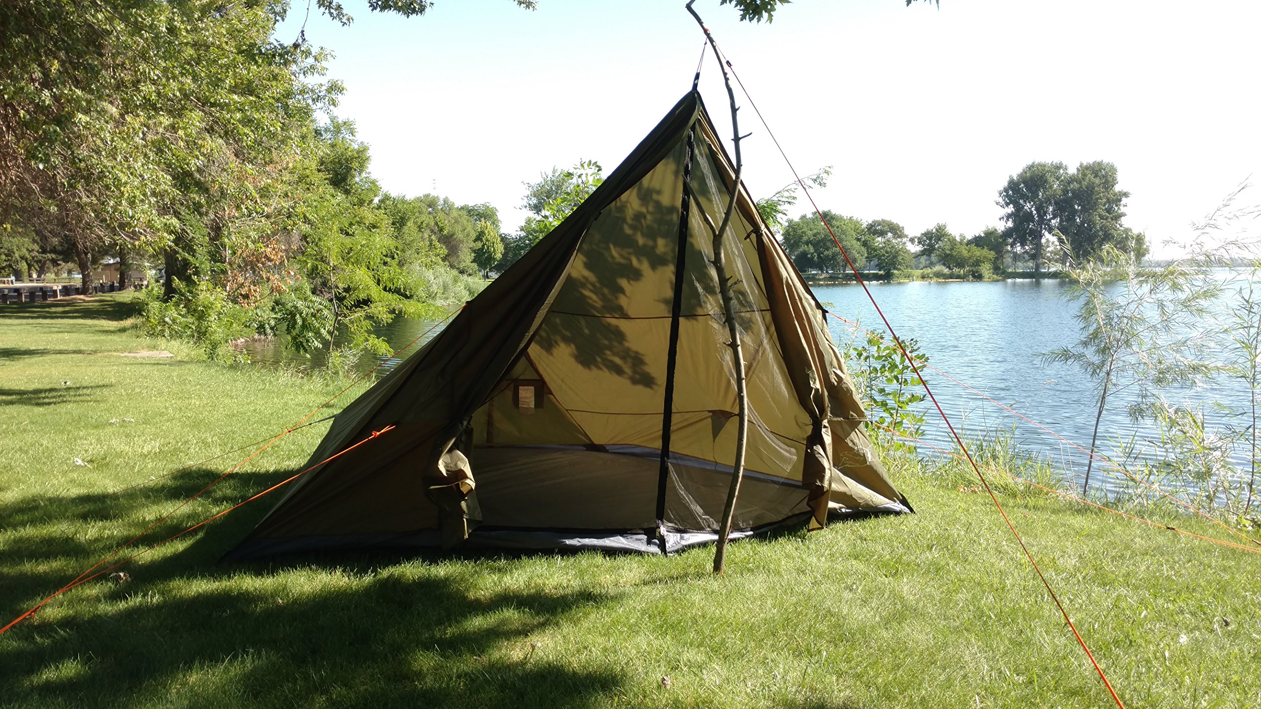 river country products trekking pole tent