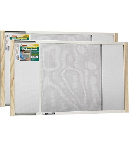 Amazon.com: Frost King 2AWS1845 WB Marvin Adjustable Window Screen