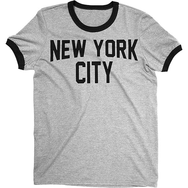 Amazon.com: New York New York T-Shirt Vintage EST 3X Grey