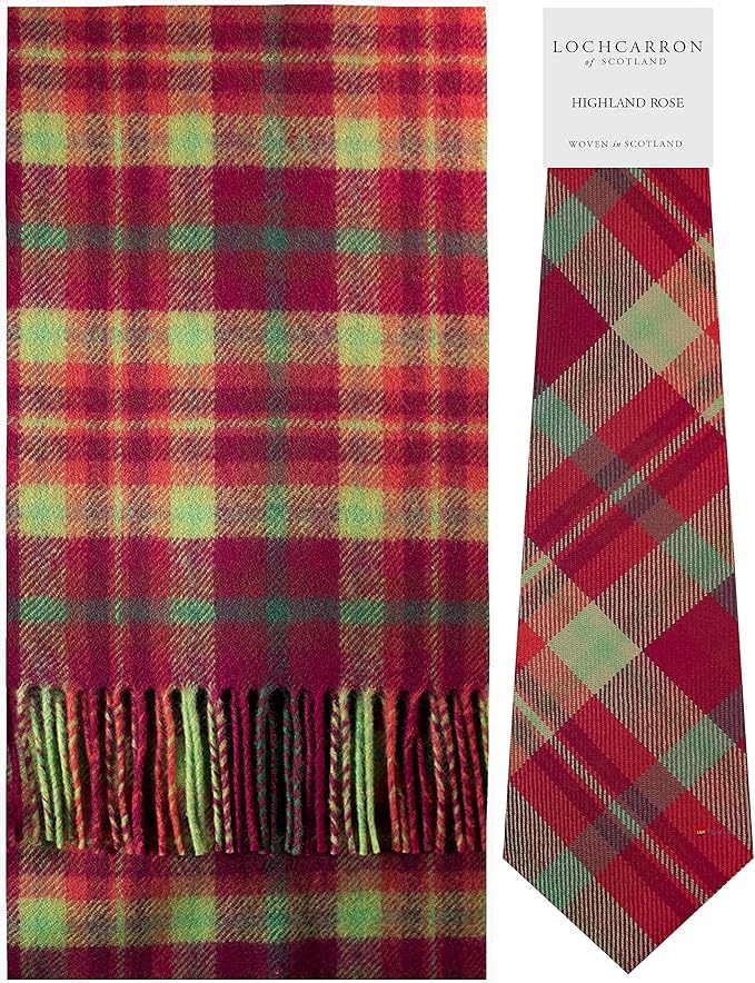 highland rose tartan