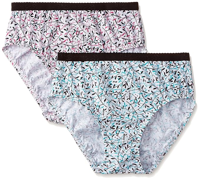 Jockey Women's Cotton Hipster (Color May Vary) - Pack of 2