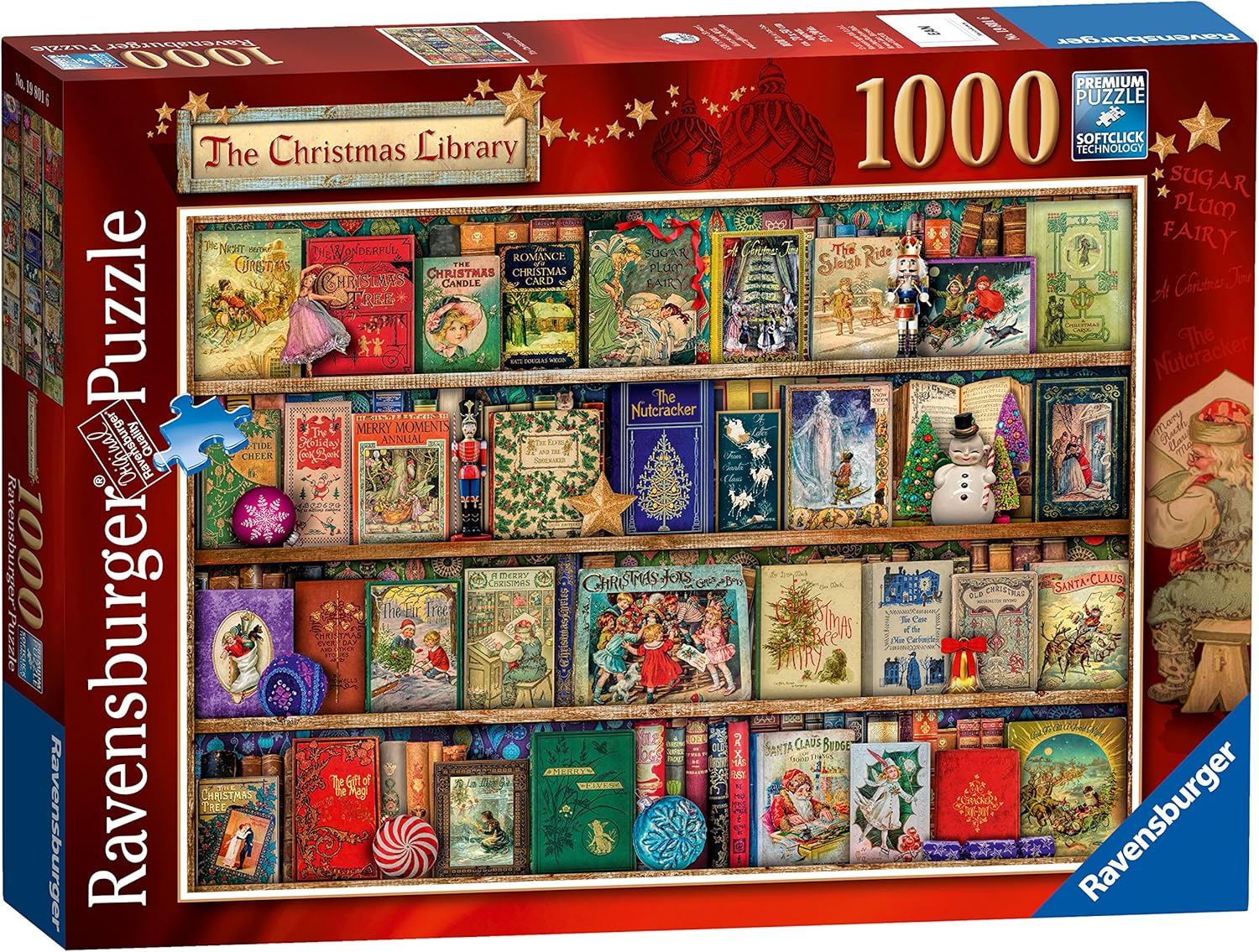 Ravensburger Waddingtons Jumbo Christmas / Xmas 500 / 1000 Piece Jigsaw