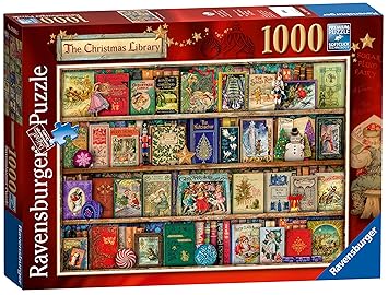 Ravensburger Puzzle, Motiv: Weihnachtsbücherei, 1000 Einzelteile