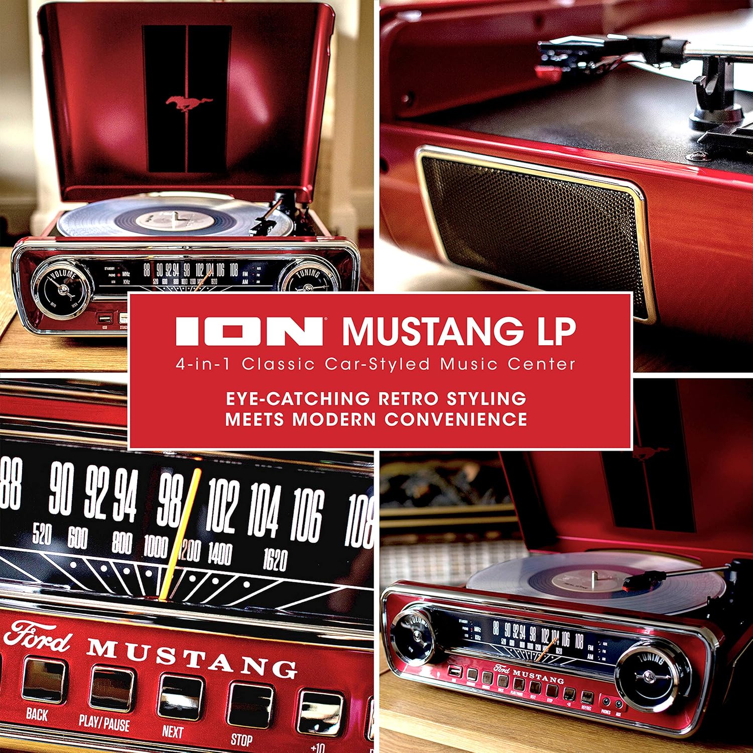 ion mustang stereo