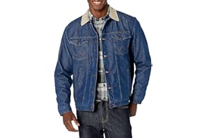 Wrangler Men's Tall and Big Blanket Lined Denim Jacket