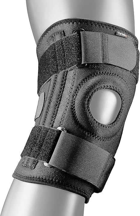 Kniebandage Männer Knie Stütze] GROOFOO [Kniebandage] Sport [Verstellbare Knieorthese] Atmungsaktive Neopren Knie Bandage Knie