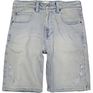Hollister Men's Baggy Jean Shorts Hits at The Knee HOM-13