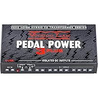 Voodoo Lab Pedal Power 3 Plus High Current 12 Output Isolated Power Supply - Zero Noise Hybrid Design - High Current 500mA Ou