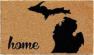 Home & More 102912436 Michigan Doormat 24