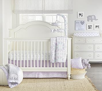 Wendy Bellissimo 4 Pc Set Nursery Bedding Baby Crib Bedding Set For Elephant Nursery From