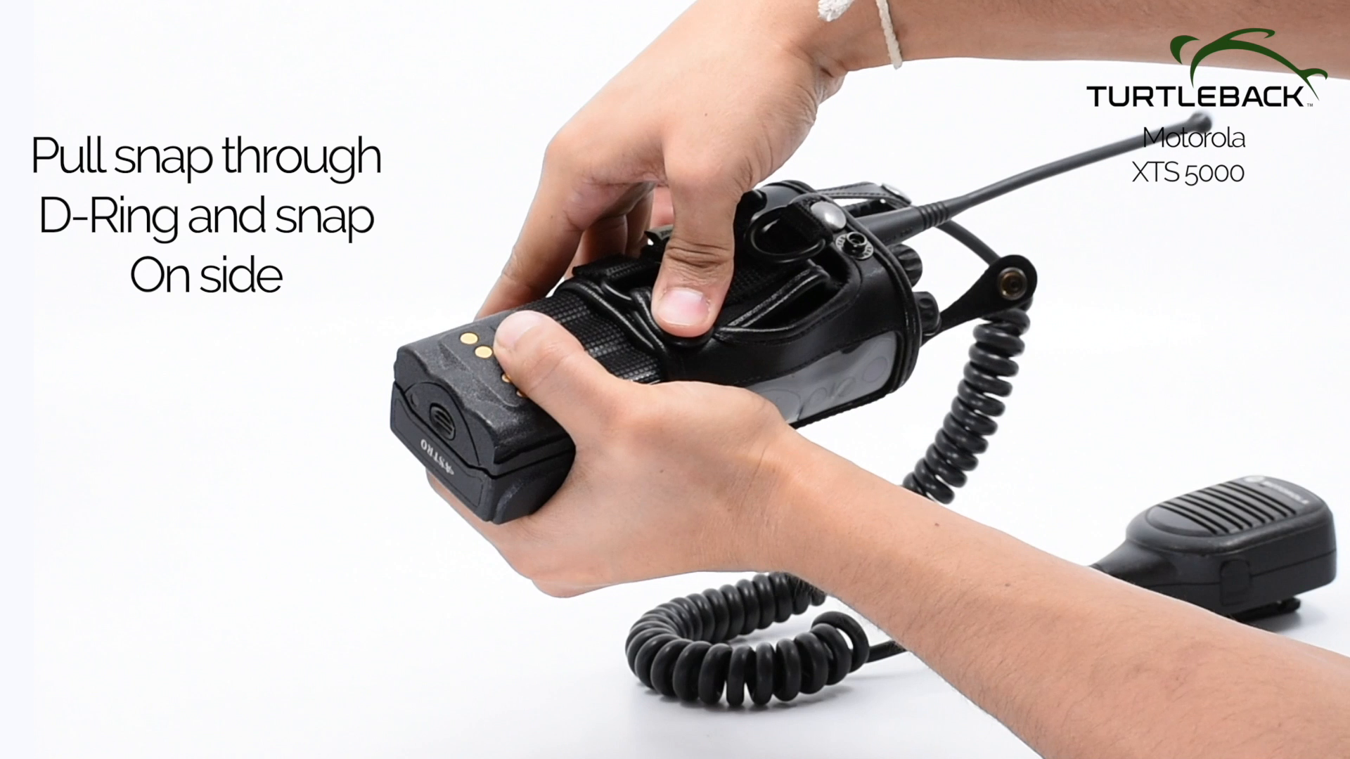 Funda Protectora Negra Para Motorola XTS5000 Modelo 2 – Repuesto Portátil