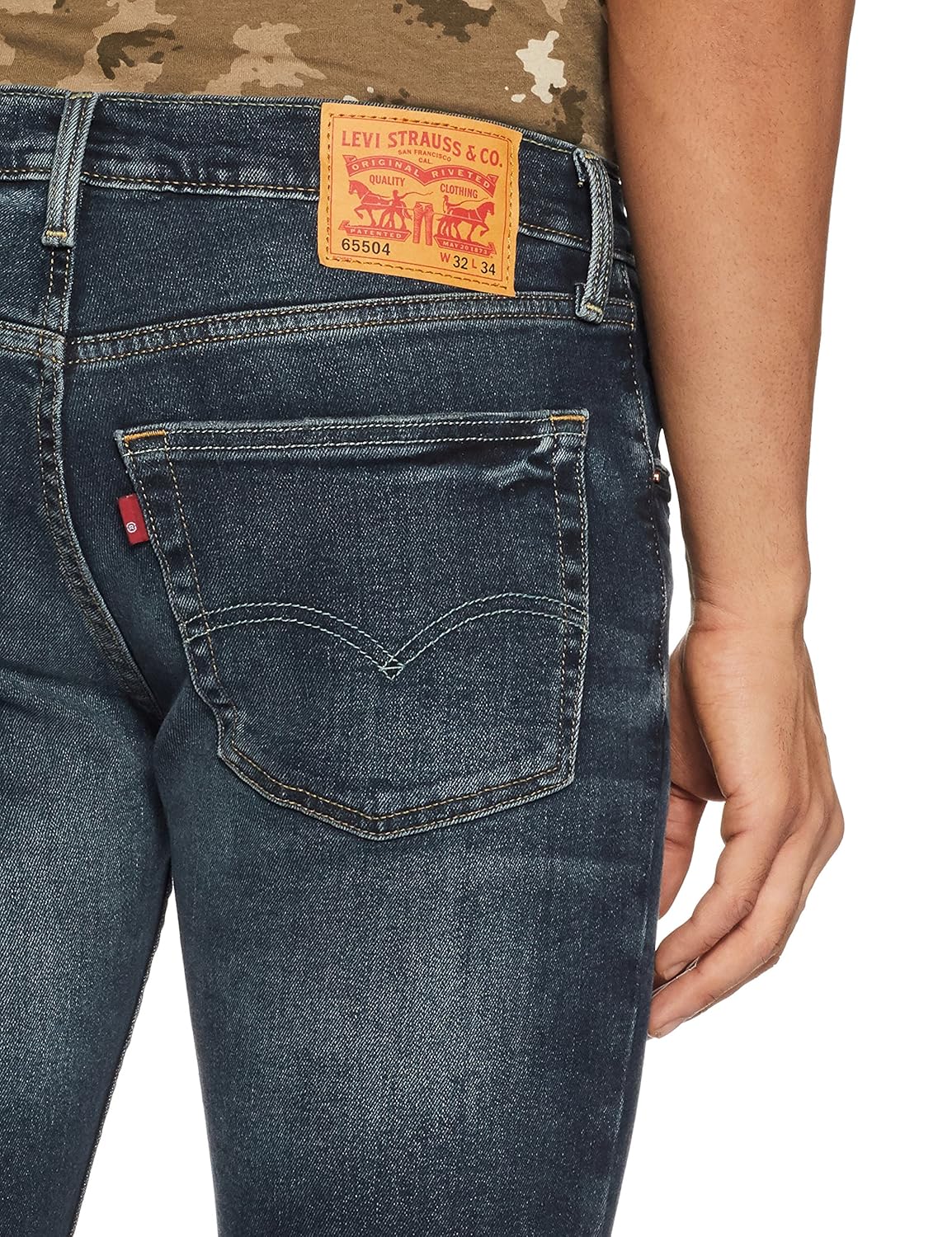 levi's men's (65504) skinny fit jeans