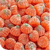 Halloween Candy, Pumpkin Candy, Orange Flavored Jellies - 2 Lb Pack | Chewy Candy, Sweet and Sour Treat