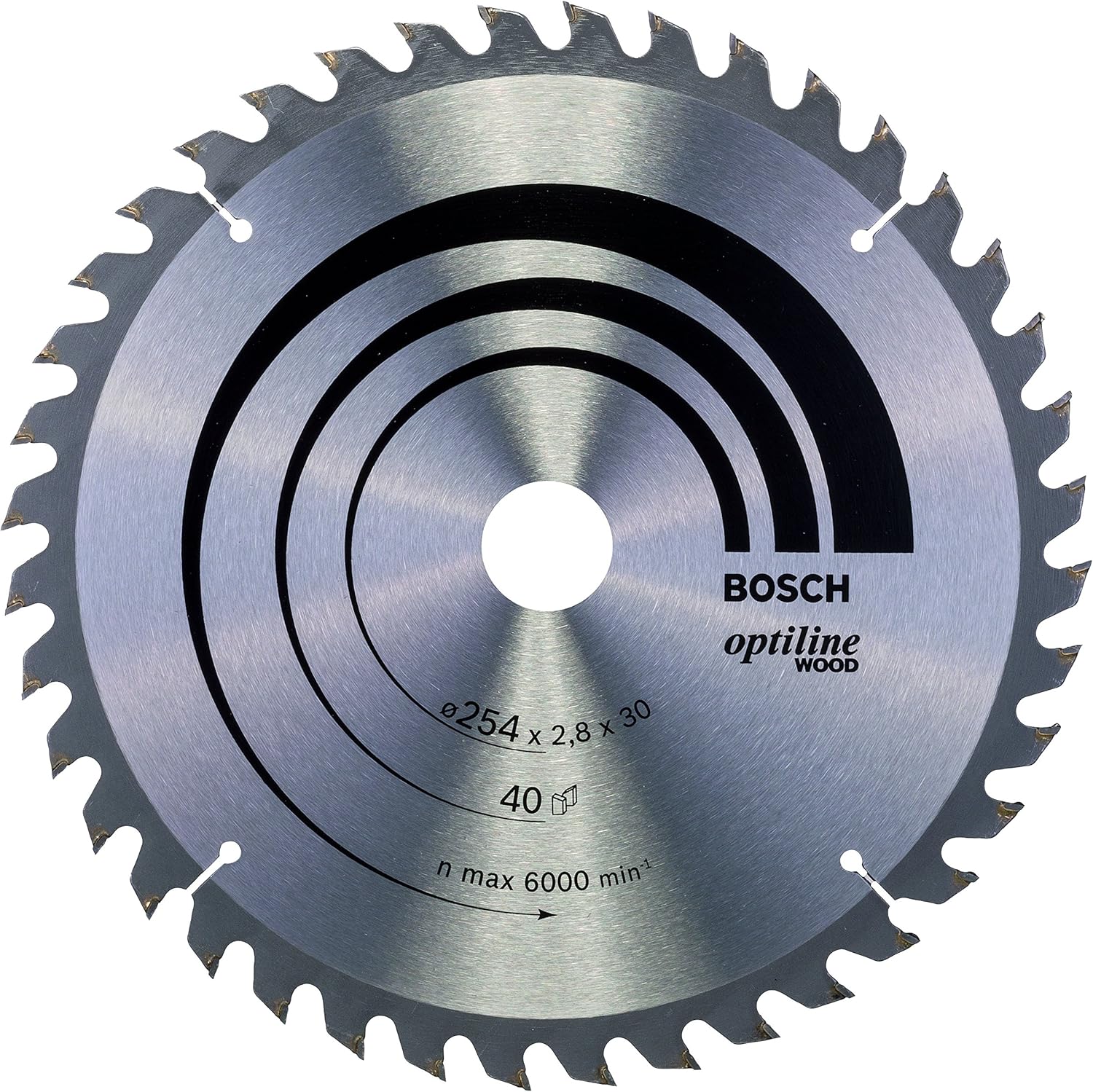 Bosch 2608640443 Circular Saw Blade"Top Precision" Opwob 10inx30mm 40T