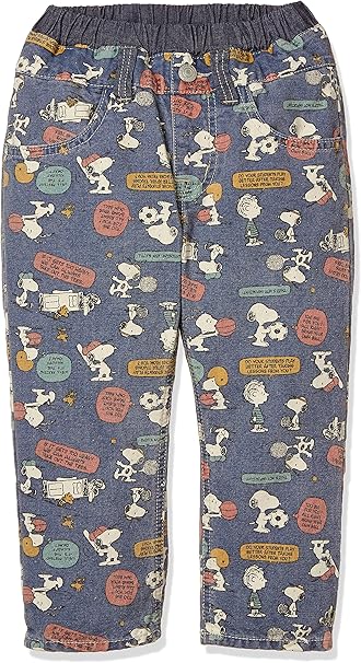 Amazon クリフメイヤー Kriff Mayer スヌーピークロップドパンツ 子供 ズボン Snoopy コラボ Kids k 130 カラフル ロングパンツ 通販