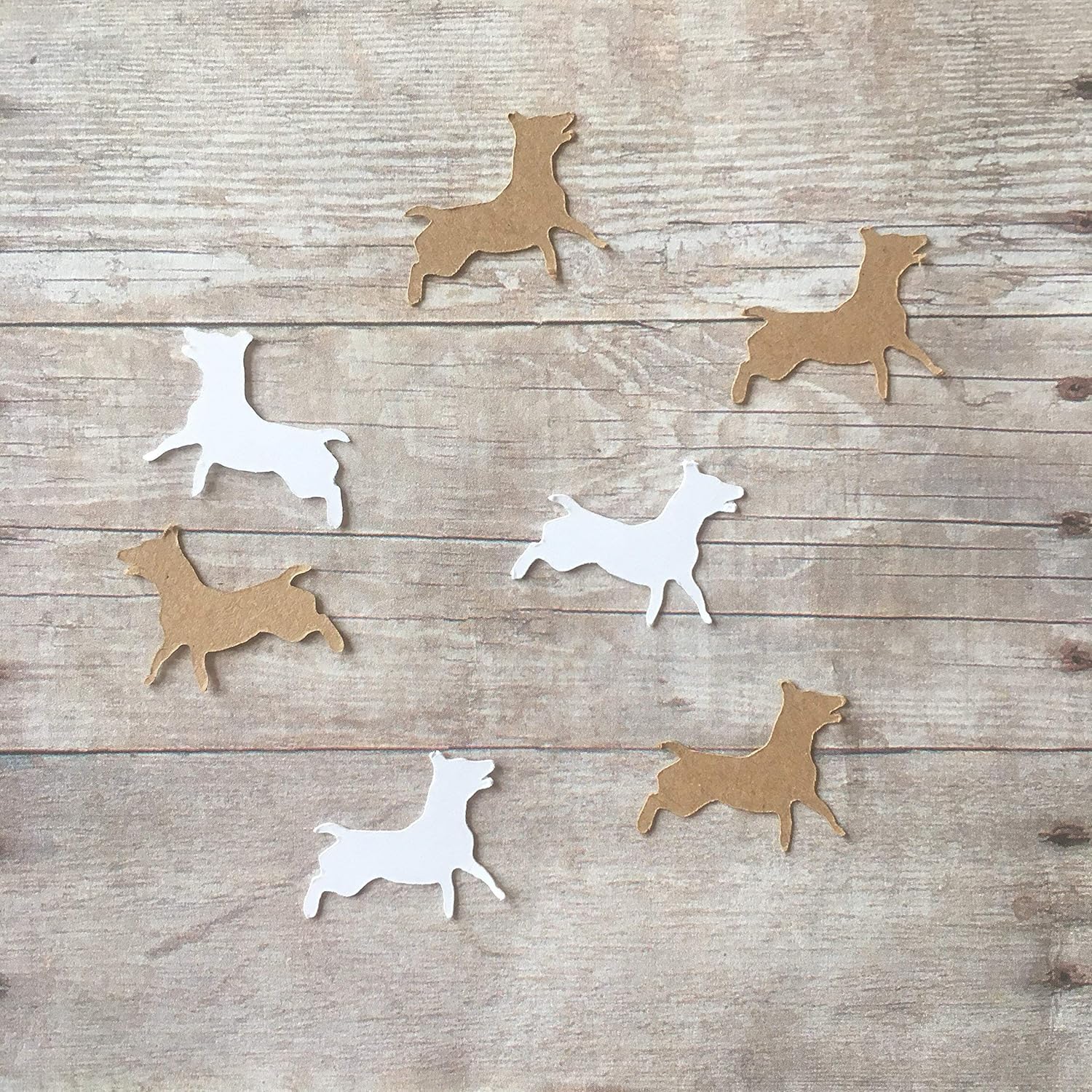 Jack Russell Confetti, Dog Decorations, Dog Party Supplies, Pet Theme, Jack Russell