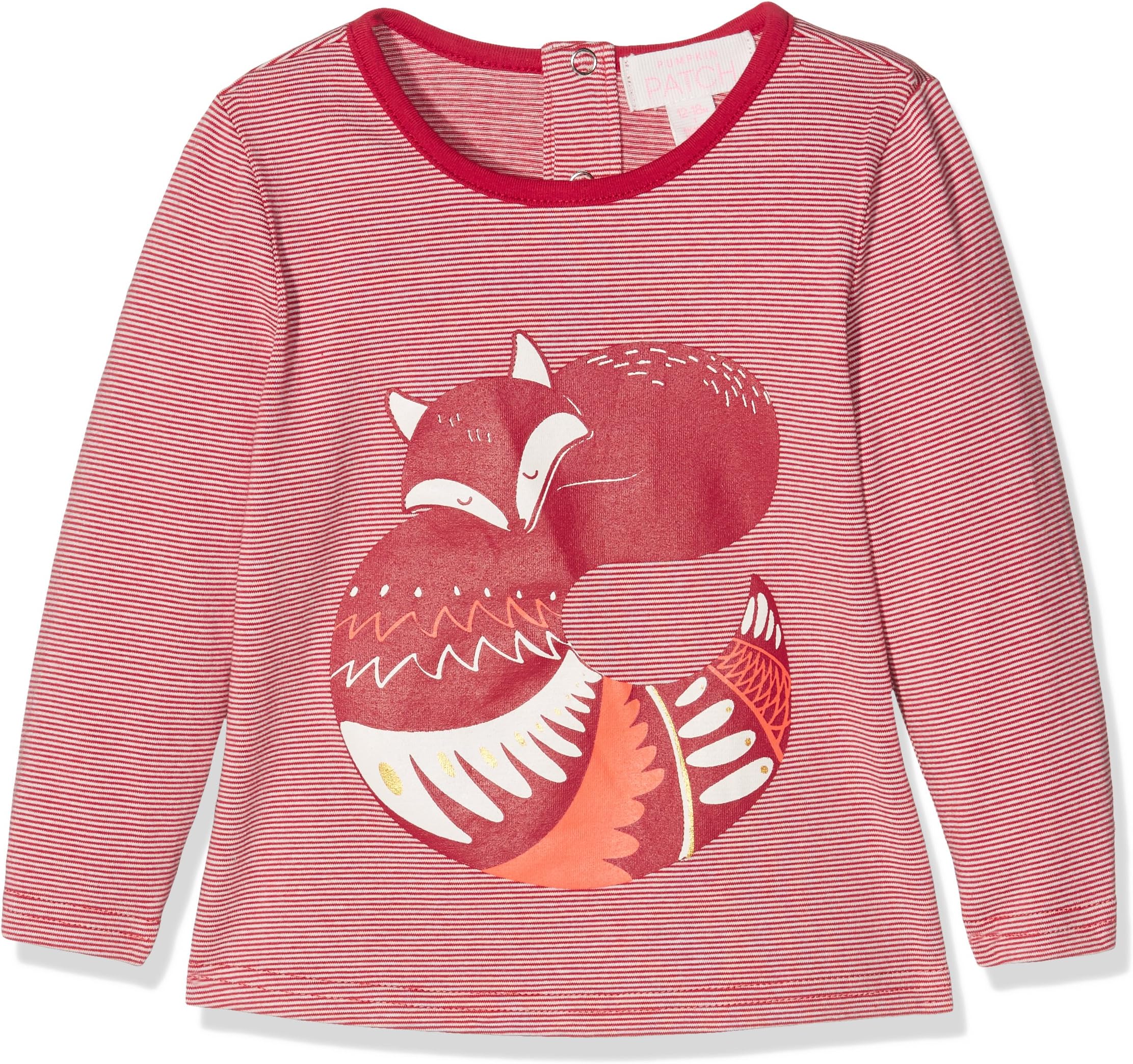 Pumpkin Patch Girls' Printed Stripe Top