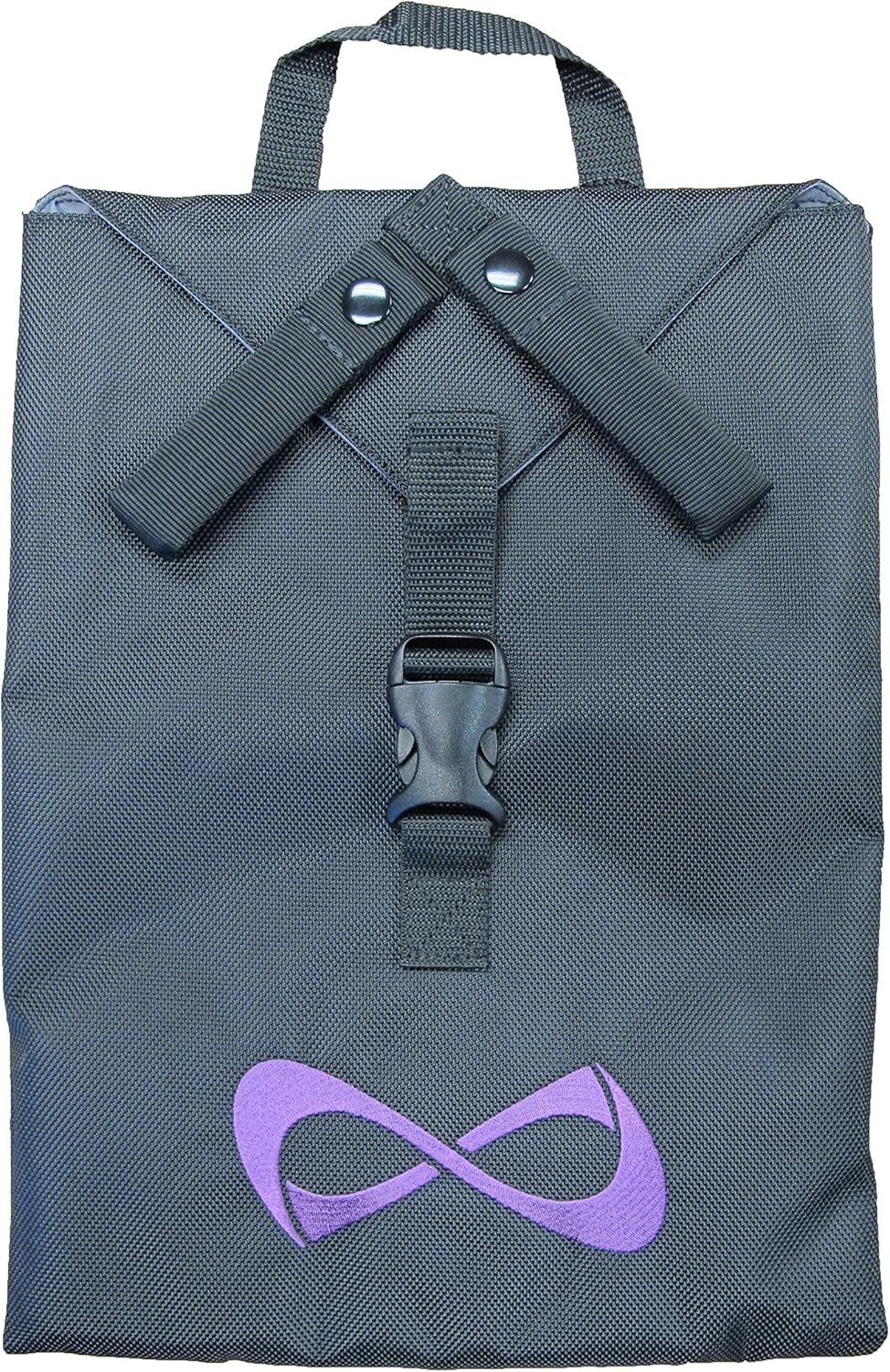 Nfinity Uniformer Uniform Organizer, Black/Purple, Cheerleading