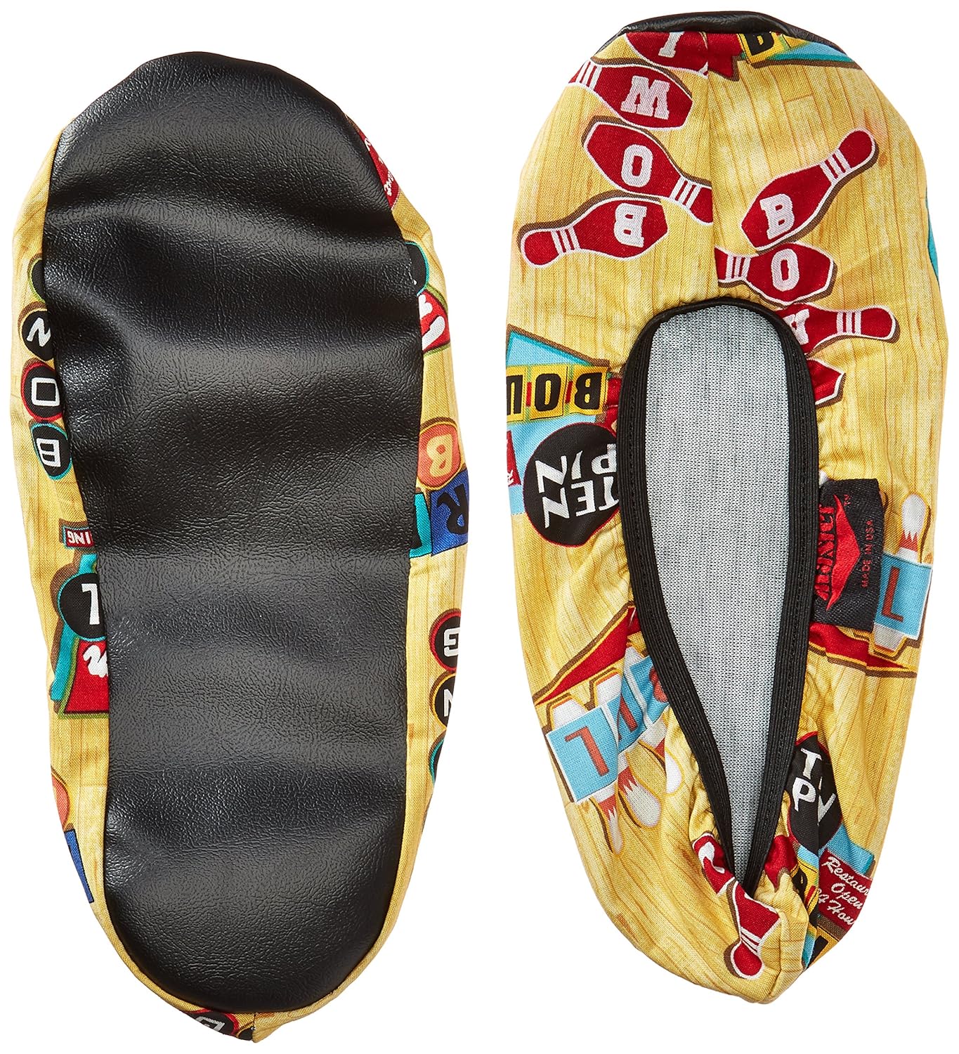 Master Industries Womens Bowling Shoe Cover Small/Medium Pins Leisure