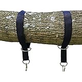 Tree Swing Hanging Kit Holds 1200lbs, Easy & Fast Swing Hanger Installation to Tree- 2 Strap & Snap Carabiner Hook, Perfect For Swings, Hammocks & Anything Else You Can Imagine - 100% Waterproof