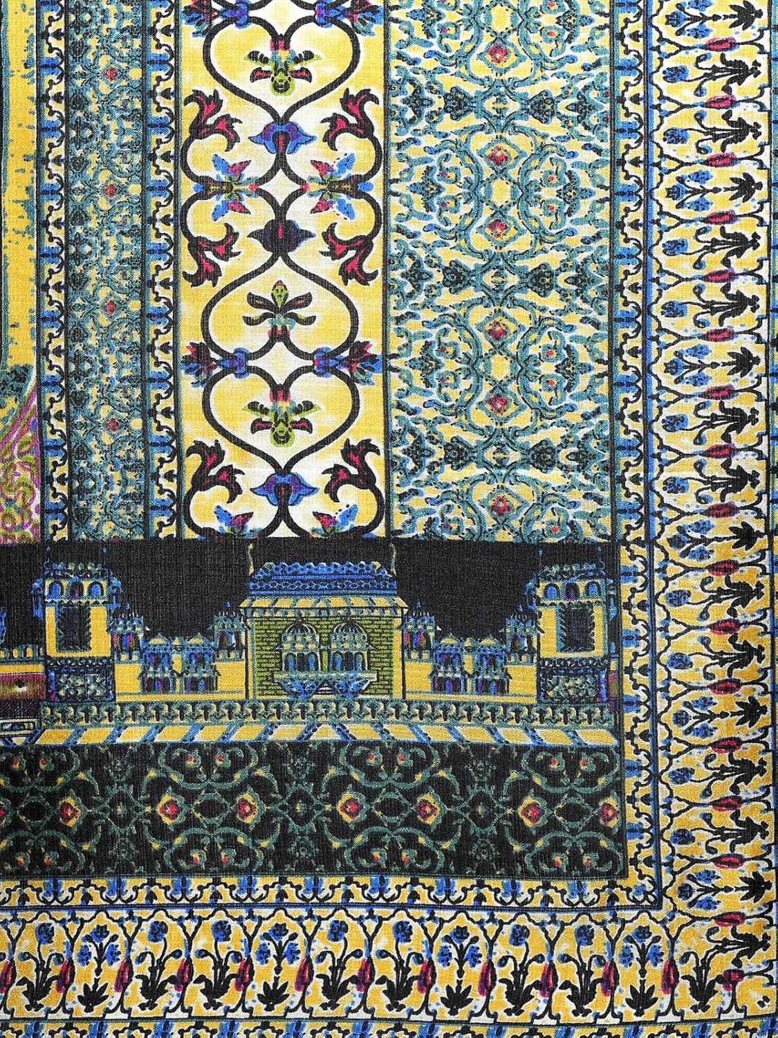 kanchnar women's ethnic printed art silk dupatta