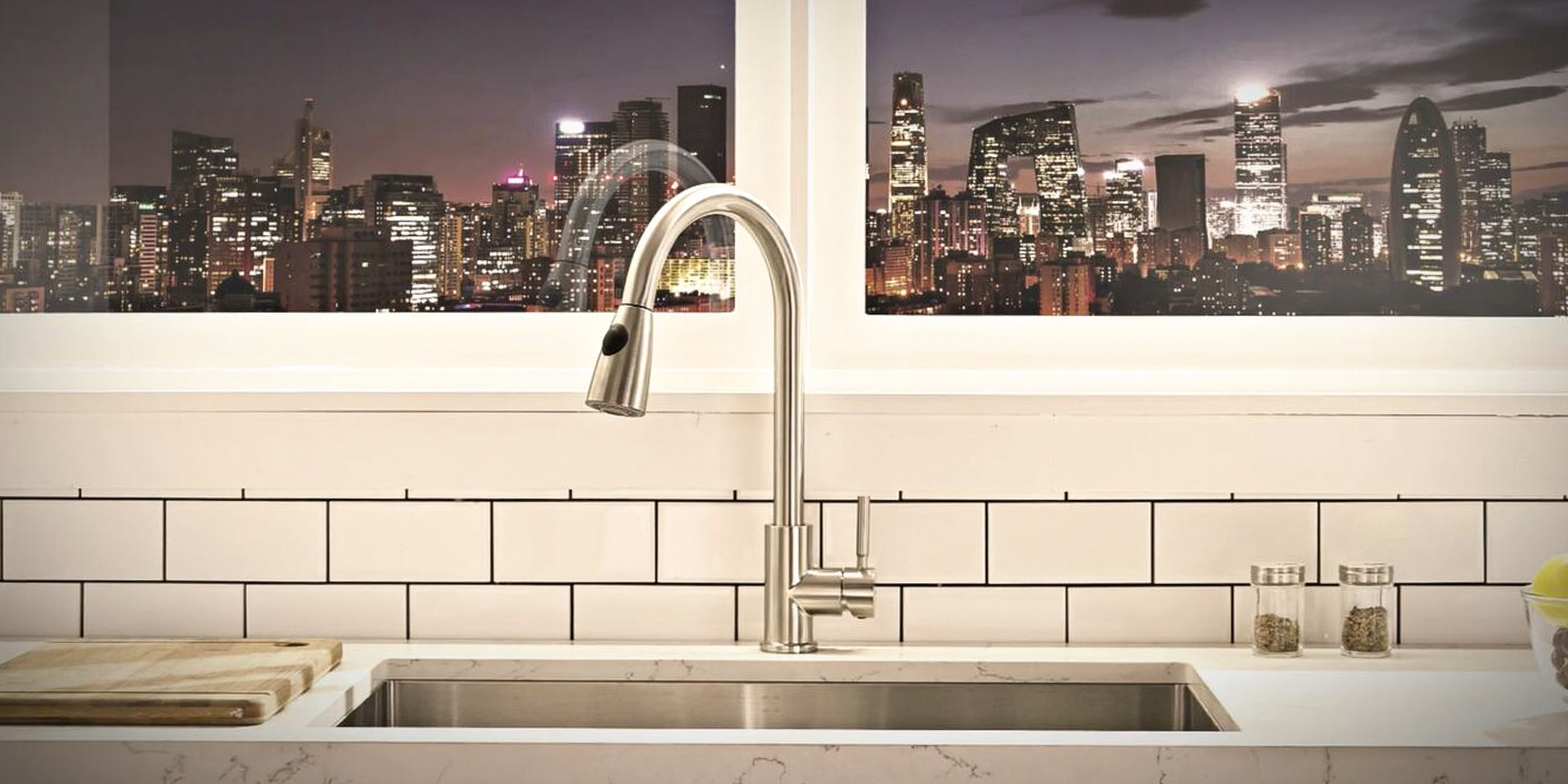 6 Comllen+Commercial+Brushed+Kitchen+Stainless
