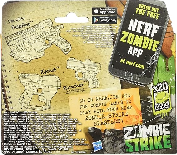 nerf zombie strike fusefire