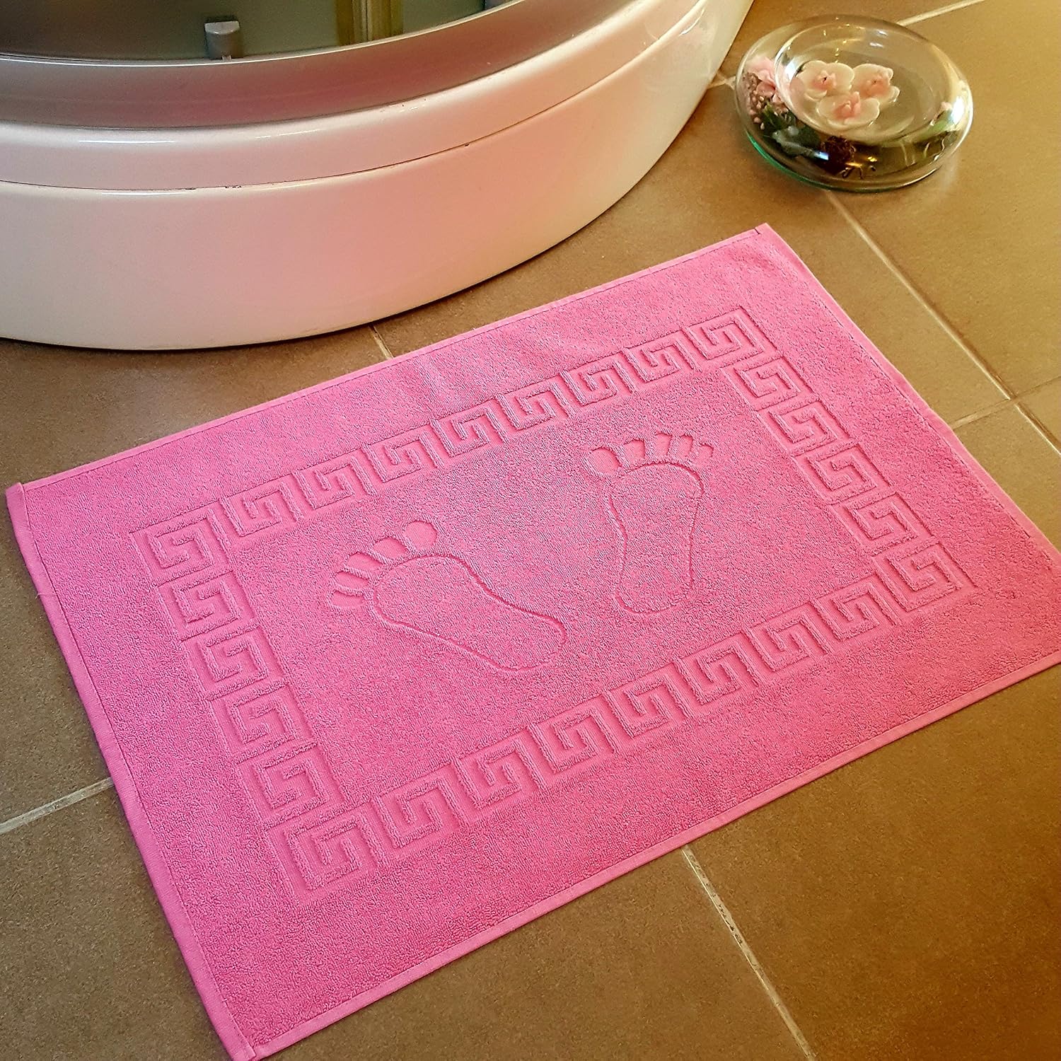 Saugfähiges Badetuch - Fuß Handtuch aus 100% Baumwolle ( 50 x 70 cm