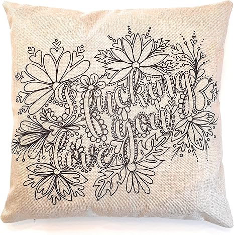 Pillow Cover By It S Ok It S Art Funny Decorative Pillow Woven