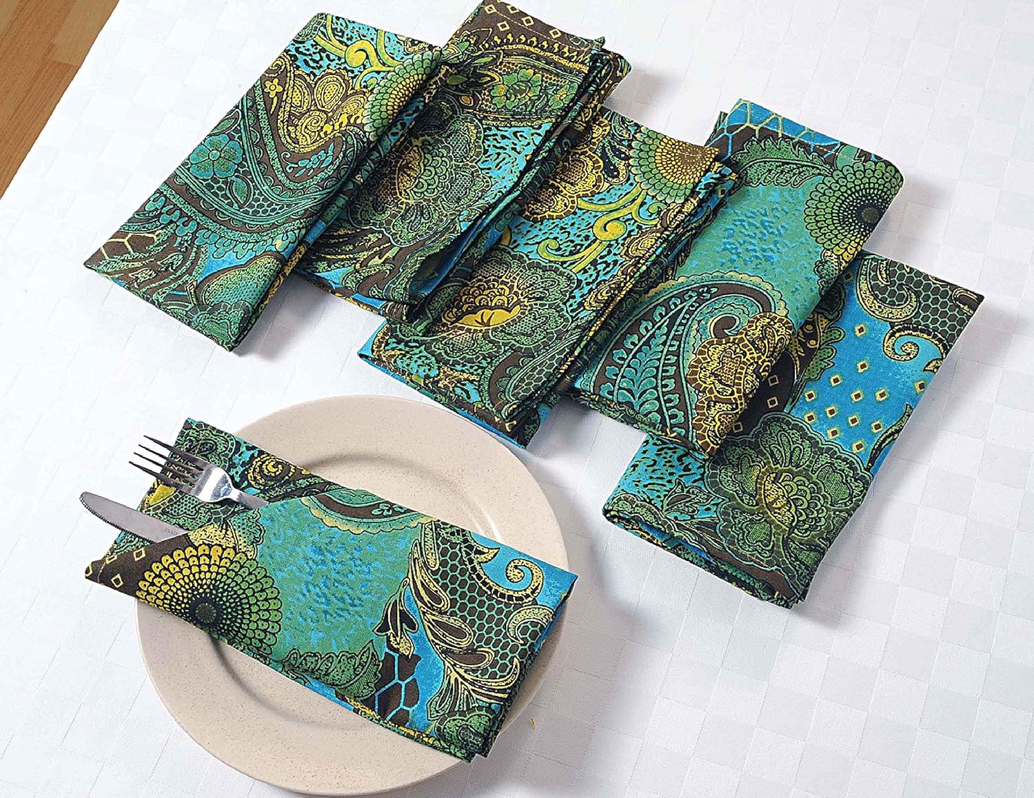 Best 27 inch square table cloth