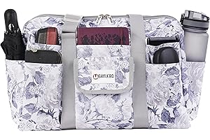 SHYLERO Nurse Bag Has 21 Pockets. Medical Bag is Big and Waterproof. Used as Utility Tote, Diaper Bag, Daily Work Bag