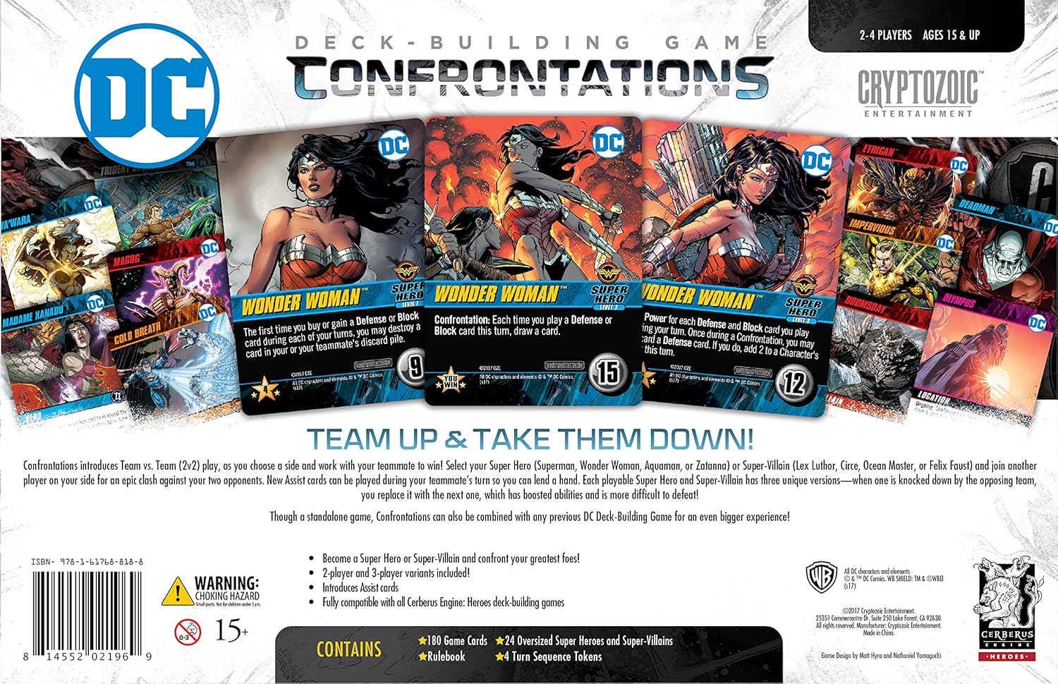 Cryptozoic DC DBG Confrontations, Multicolor - Image 4