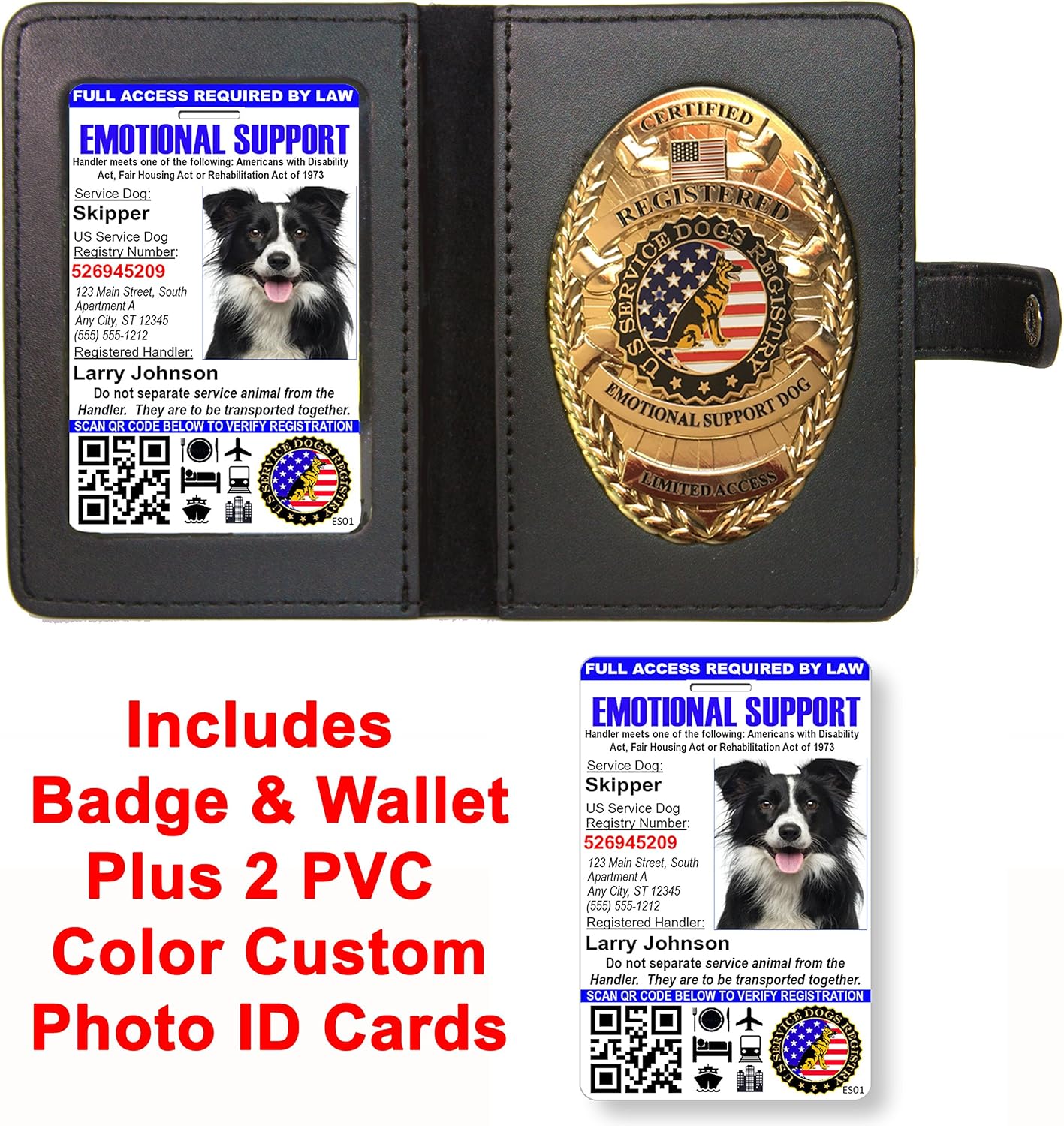 make dog emotional support